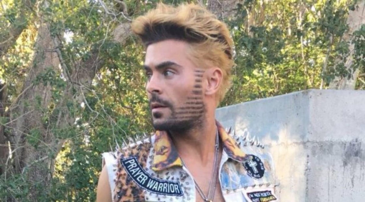 Zac Efron's New Haircut Was Literally Inspired By A Panini