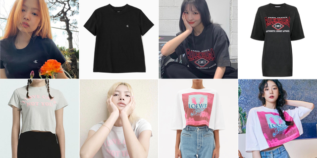 韓国セレブが愛用するTシャツ&着こなしまとめ｜﻿﻿ハイブランドから韓国 ...