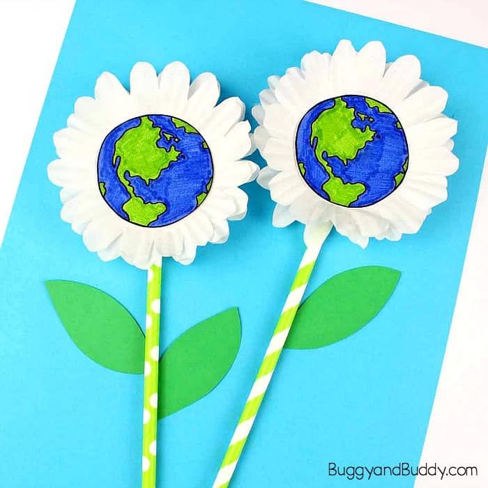 Earth Day Crafts For Kids Using Recycled Materials