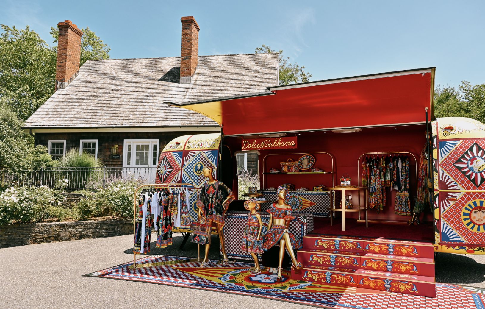 A Dolce & Gabbana Mobile Pop-Up Is Headed To The Hamptons