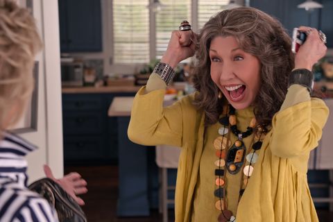 Lily Tomlin as Frankie in season six of Grace and Frankie