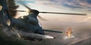 rendering of bell 360 invictus attack reconnaissance helicopter