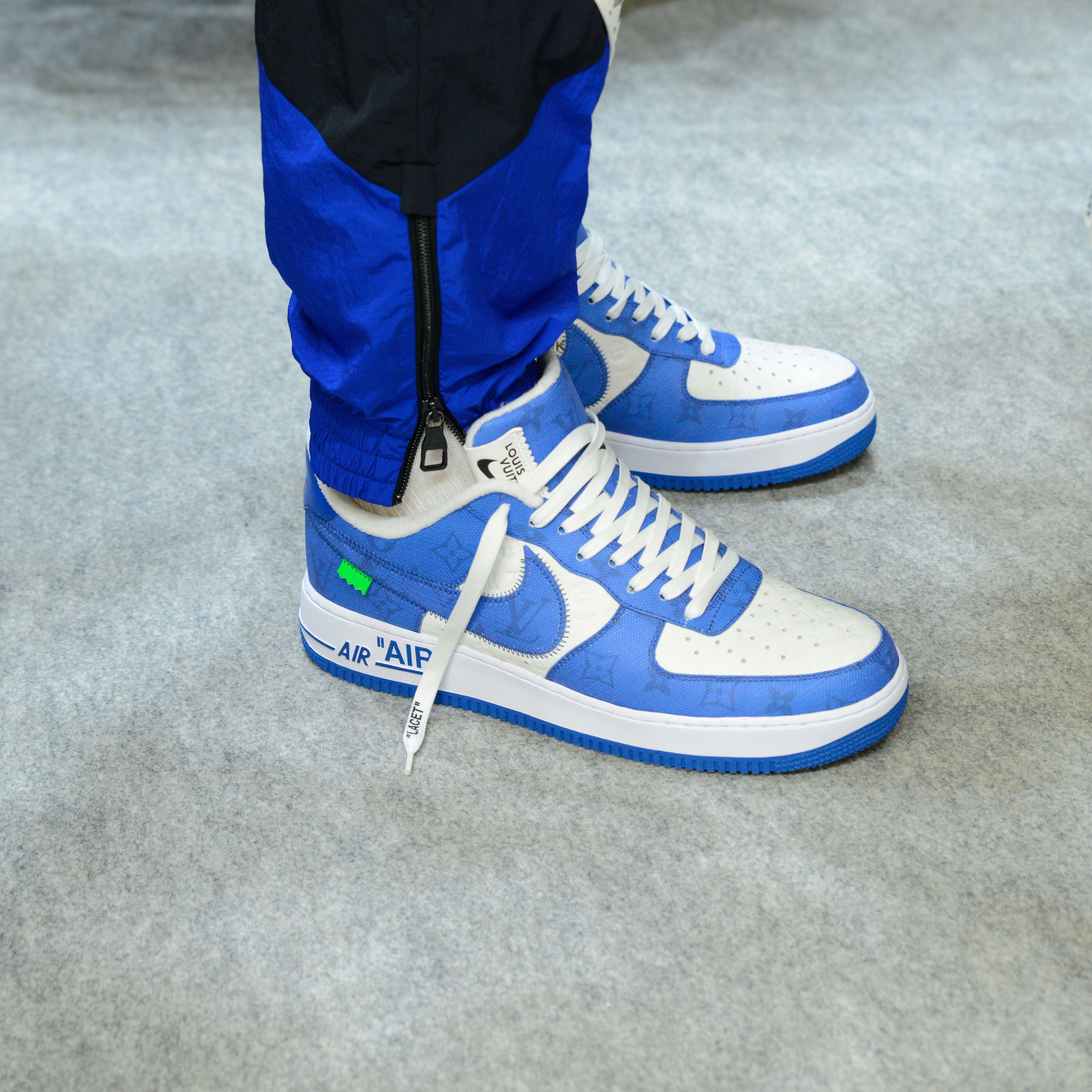 Virgil Abloh Debuts Louis Vuitton x Nike Air Force 1s