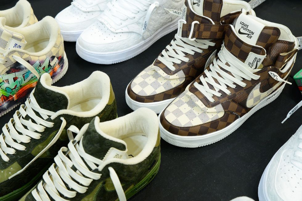 Louis Vuitton Nike Air Force 1 Go On Sale Tonight