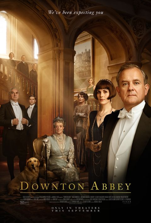 A newly unveiled poster for the Downton Abbey movie.