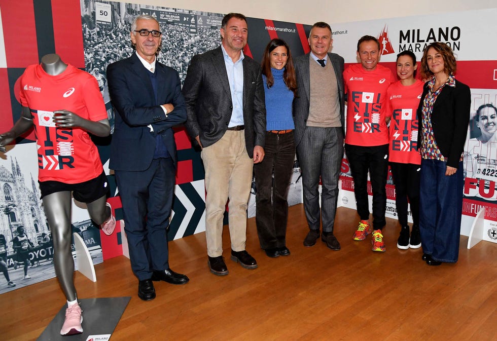 foto gian mattia d'alberto lapresse15 dicembre 2022 milano conferenza stampa di presentazione milano marathon 2023 nella fotodecember 15, 2022 milan in the pic