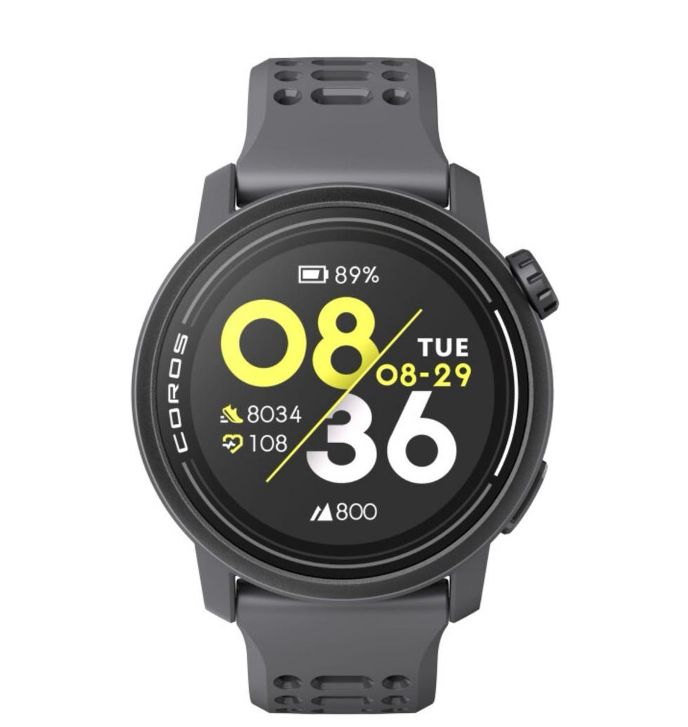 a black wrist watch