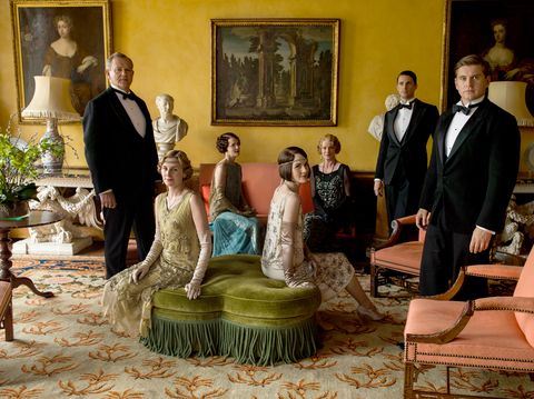 Crawley Family Downton Abbey