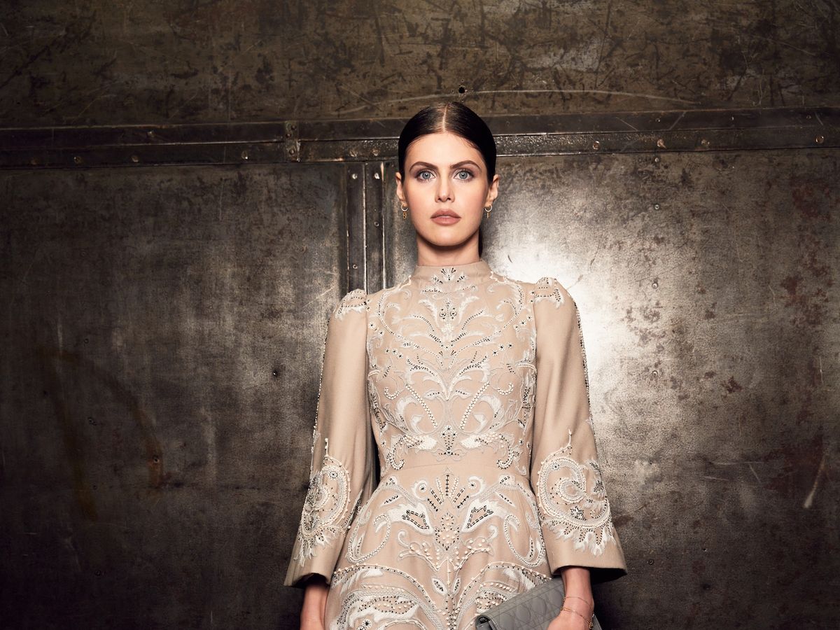 See Alexandra Daddario's Dior Gown at the Guggenheim International