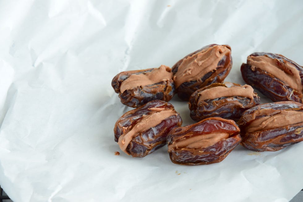 beste snack voor tijdens het hardlopen zijn toch wel dadels