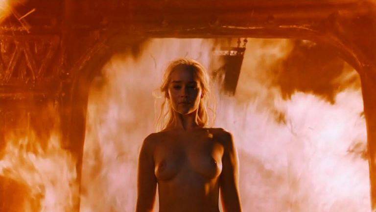 Daenerys desnuda