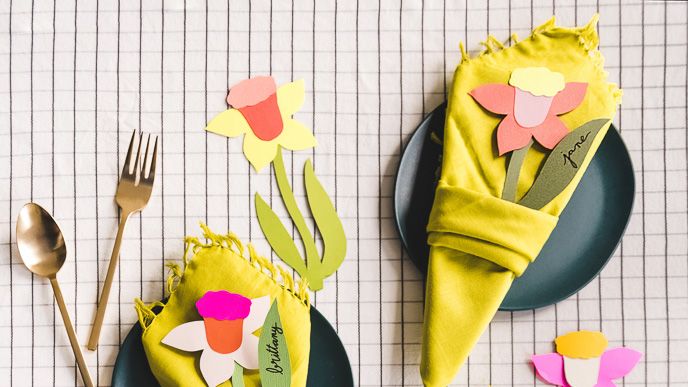 27 originales maneras de doblar las servilletas con motivos
