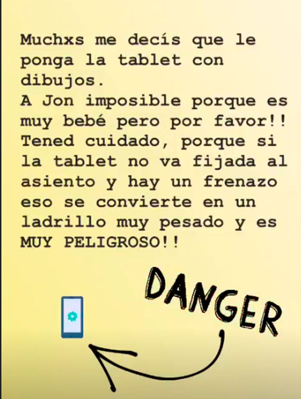 tablet en el coche