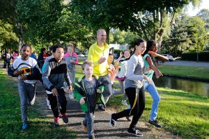 Over The Daily Mile op scholen