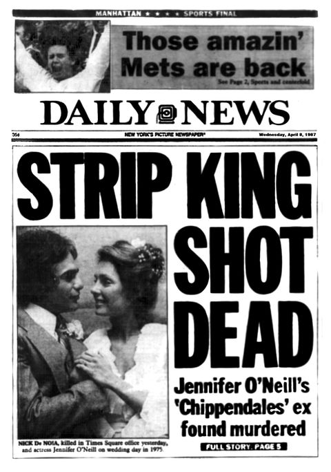 daily news front page headlines 4 8 87  strip king shot