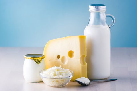 constipation causes - eating too much dairy