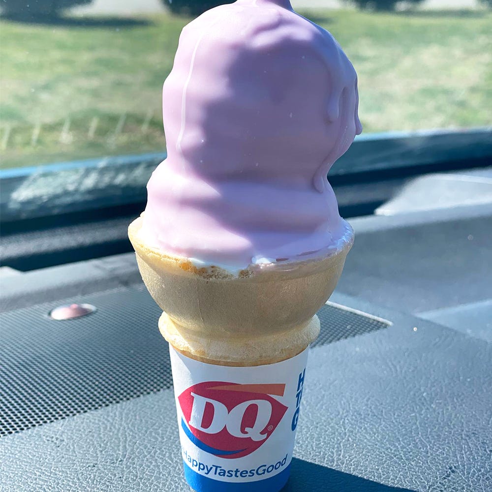 Dairy Queen Is Serving Up a New Fruity BlastDipped Cone to Celebrate