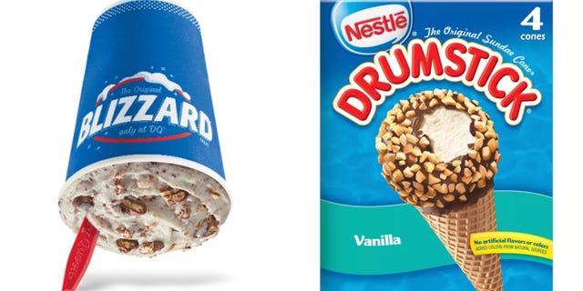 dairy queen drumstick blizzard