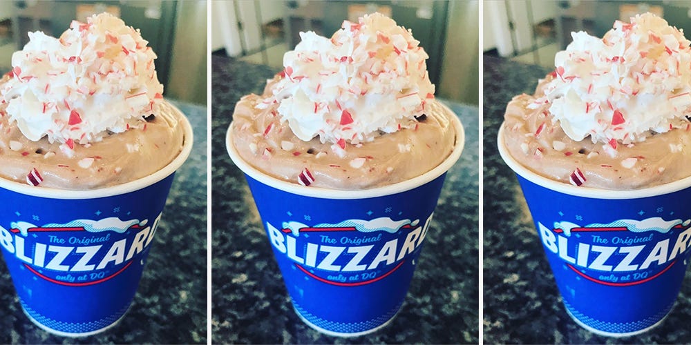 Dairy Queen’s New Peppermint Hot Cocoa Blizzard Is the Perfect Mix of