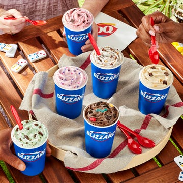 dairy queen summer blizzard treat menu