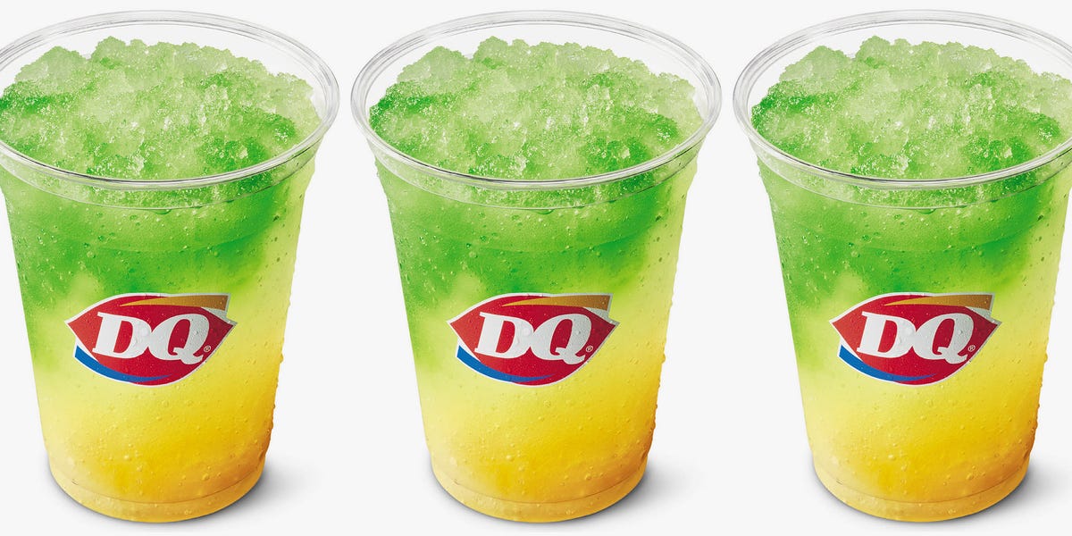 Dairy Queen Has a New Tropical Lemonade Slush as Part of Its Spring Menu