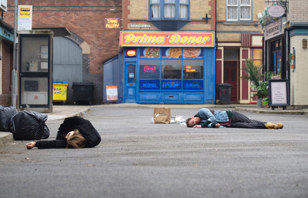 daisy, david, crash aftermath, coronation street