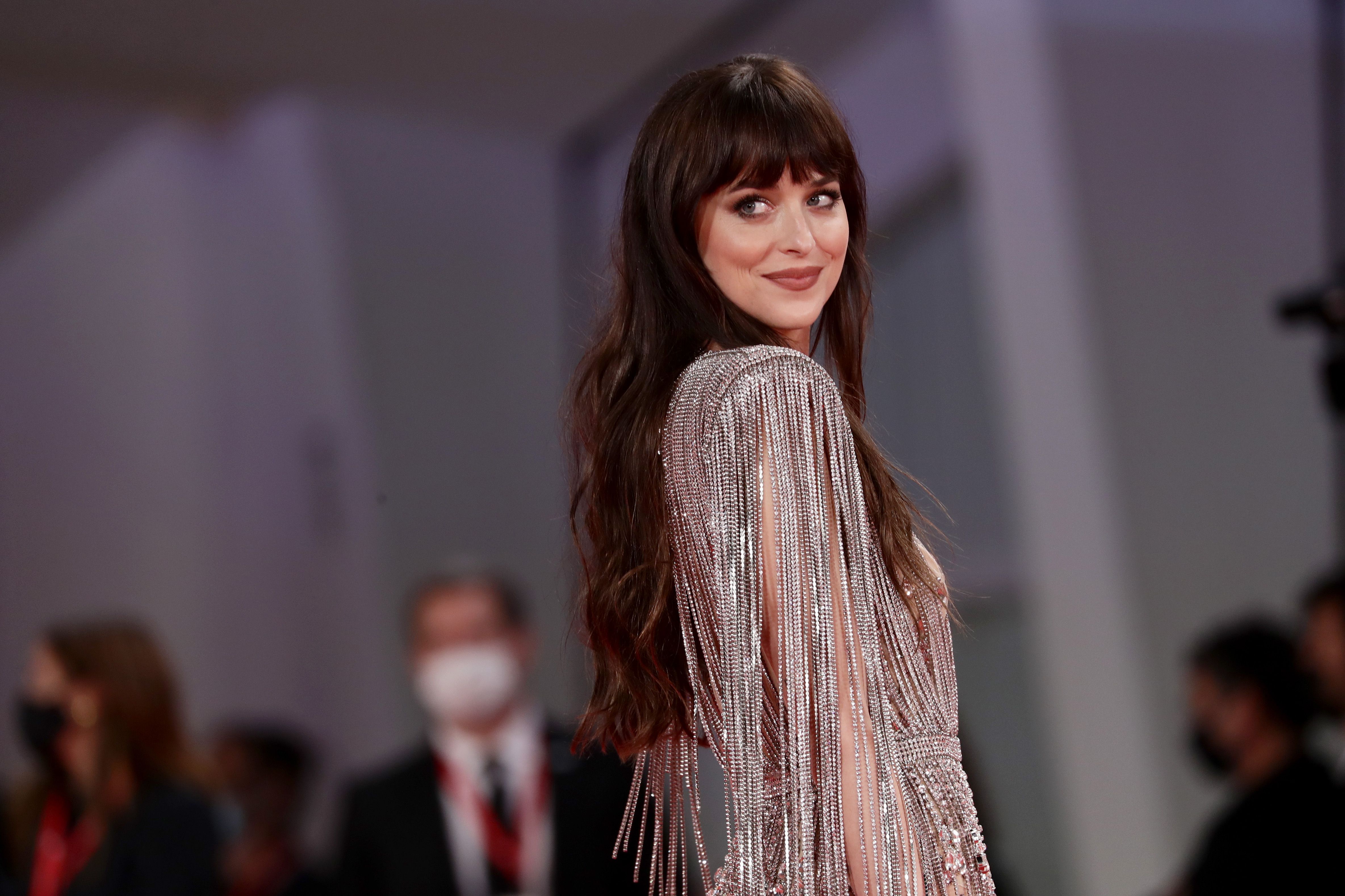 Dakota Johnson Wore a Completely See-Through Crystal Dress That Left Everyone Speechless photo
