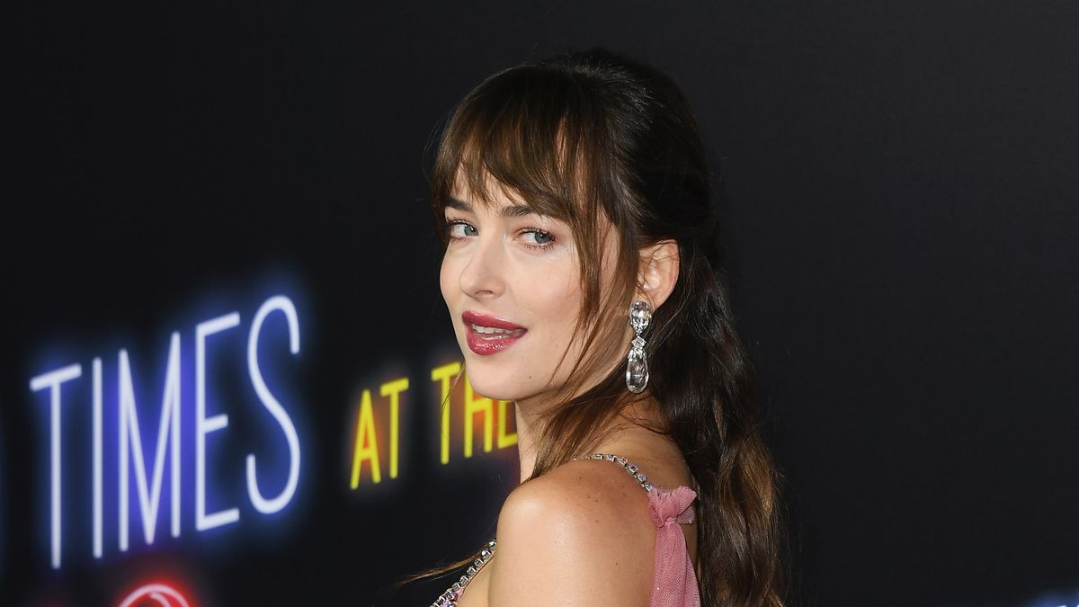 Dakota Johnson Wore a Completely See-Through Corset Dress That Made  Everyone Gasp in Shock