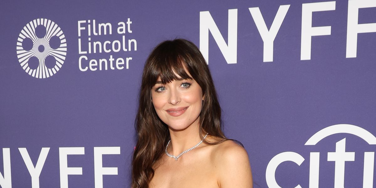 Dakota Johnson Flaunts Arms In A Sheer Corset On The Red Carpet