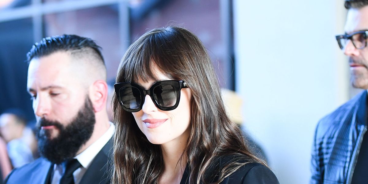 Dakota Johnson Is Breathtaking in Bordeaux at Gucci Show in Milan – Shoes  Post