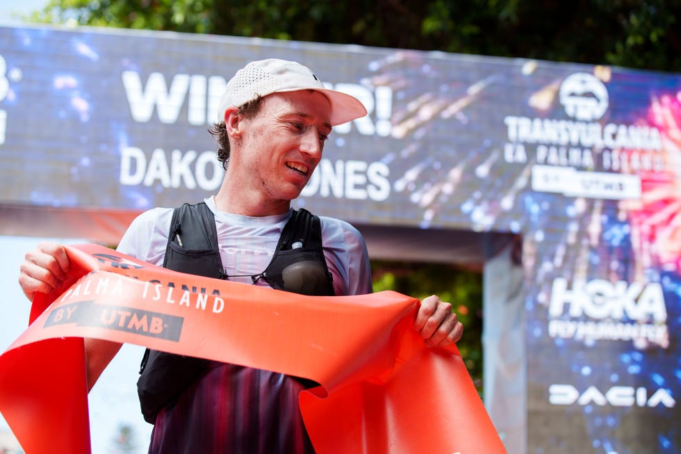 dakota jones, ganador de la transvulcania 2023