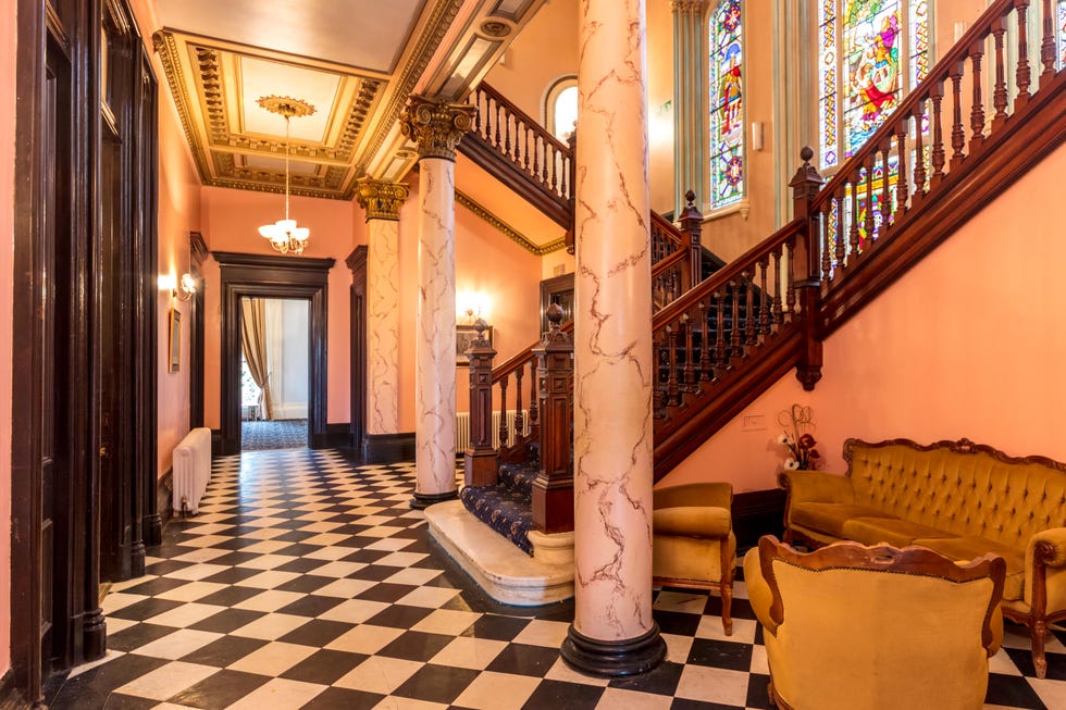 Dalmoak Castle - Scotland - hallway - Savills