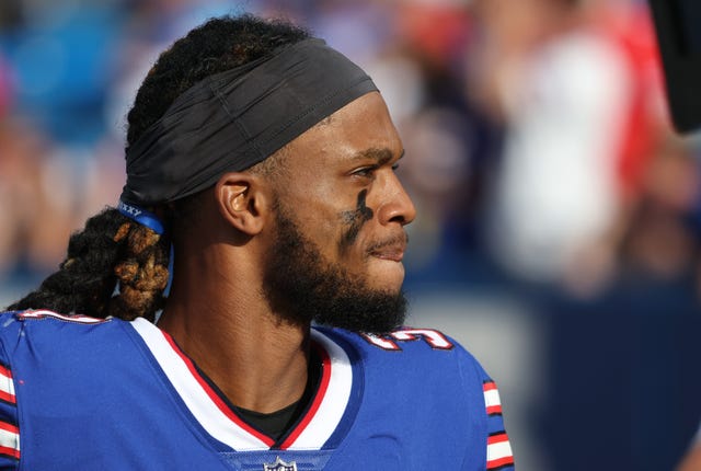 Bills safety Damar Hamlin in critical condition after suffering