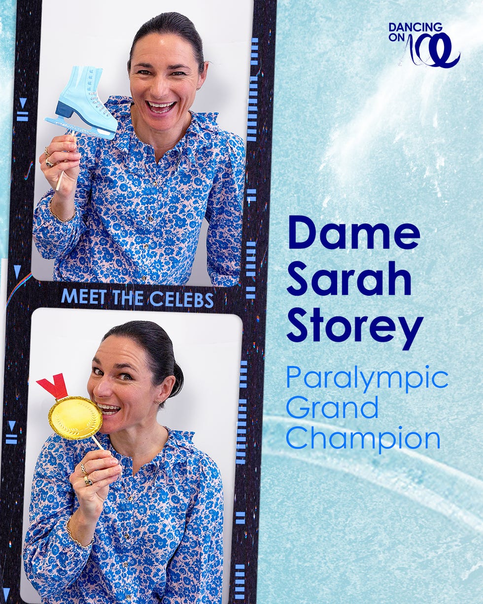 dame sarah storey, dancing on ice 2025