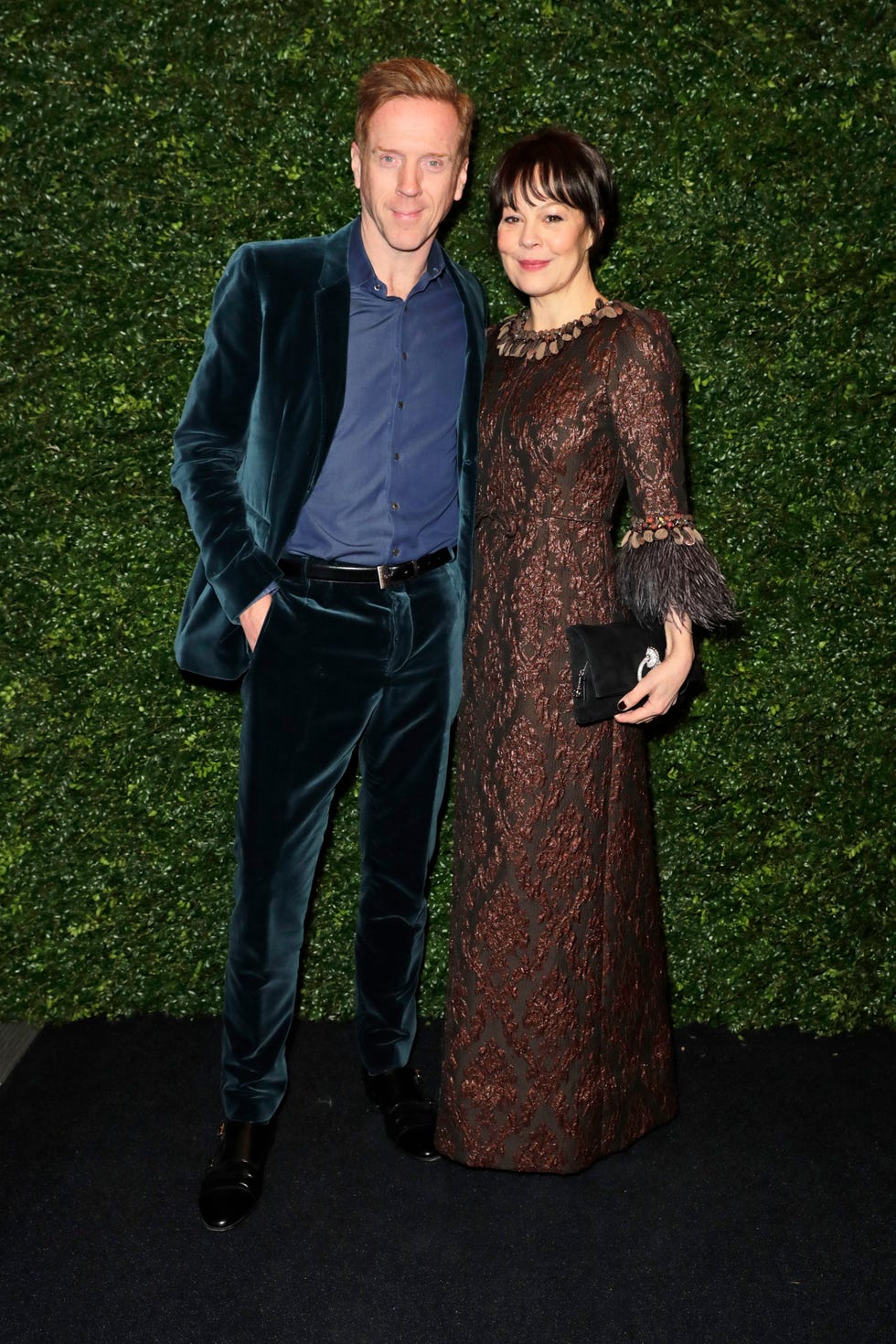 damian lewis and helen mccrory pictured together in 2020