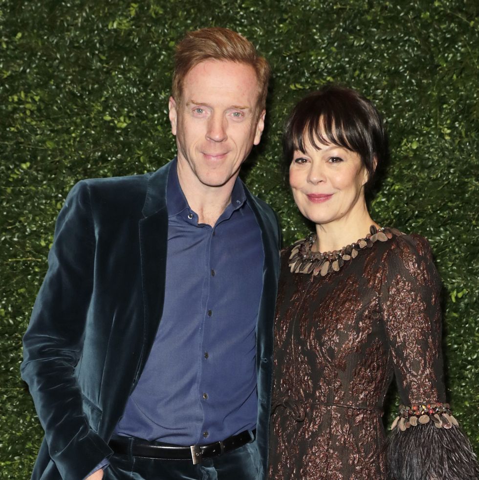 damian lewis and helen mccrory pictured together in 2020