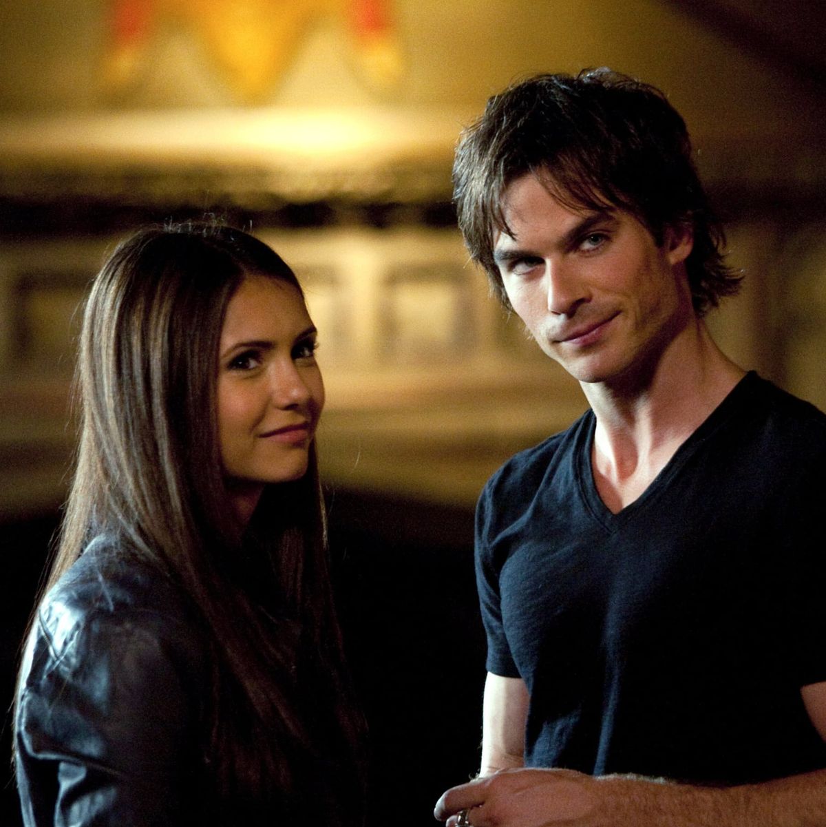 The Vampire Diaries - Damon and Elena fanfiction. - Three
