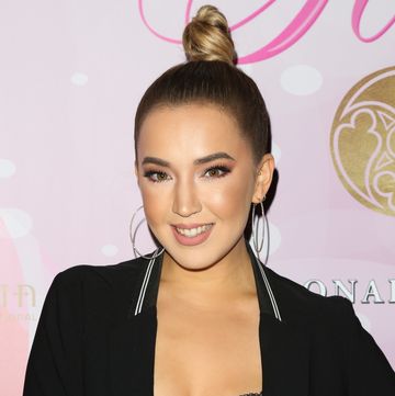 kloe shinn attends the karma international kandyland event at boulevard 3 on august 25, 2018 in hollywood