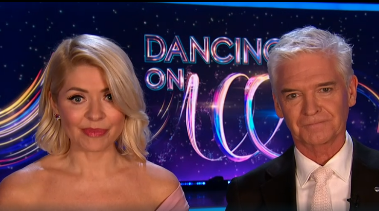 dancing on ice philip schofield, holly willoughby