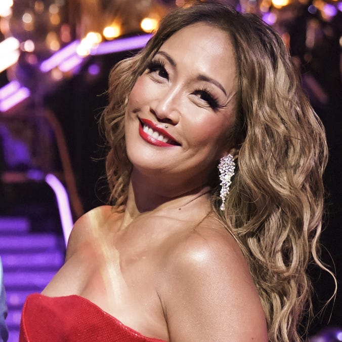 'DWTS' Fans Are in a Total Daze Over Carrie Ann Inaba's Sexy High Slit Dress on IG