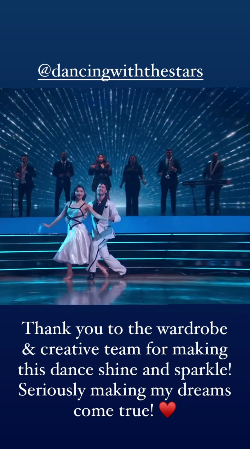 dancing with the stars 2023 xochitl gomez week 3 instagram