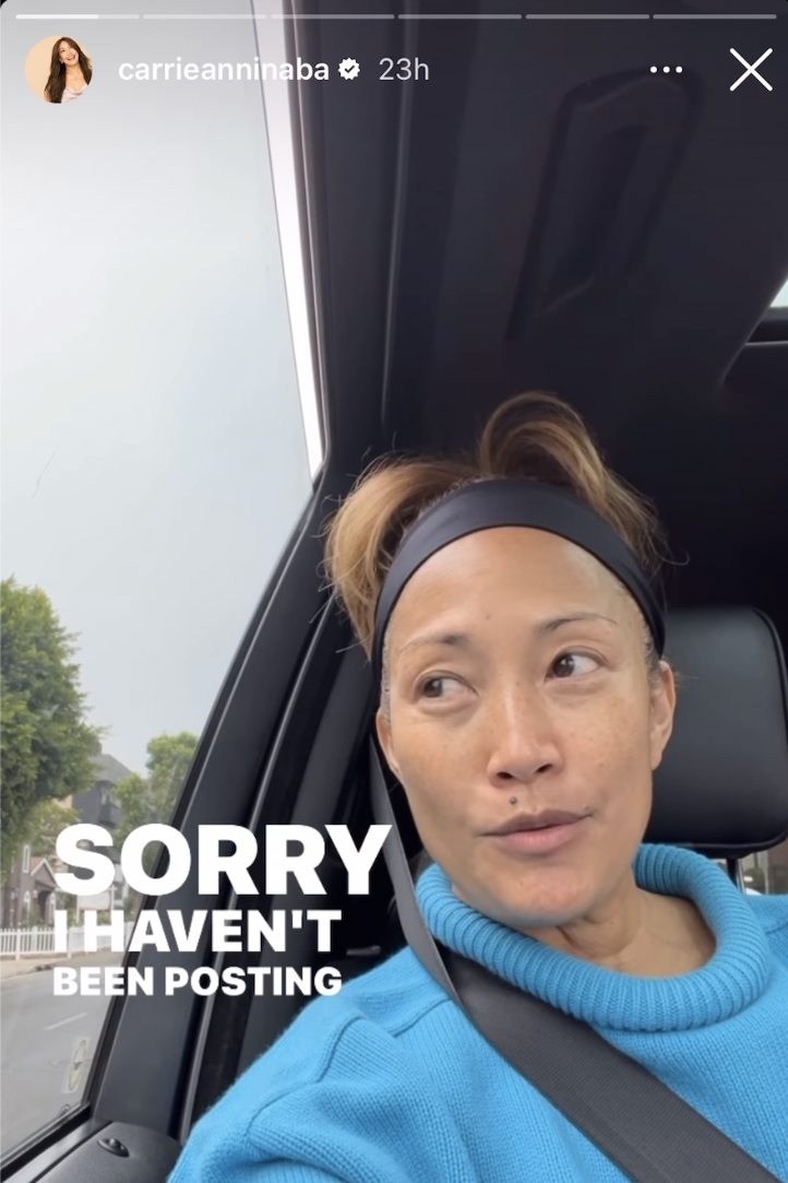 dancing with the stars judge carrie ann inaba issues mass apology on instagram