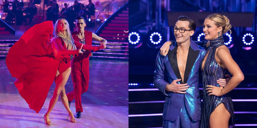 rylee arnold and stephen nedoroscik in season 33 of "dancing with the stars'