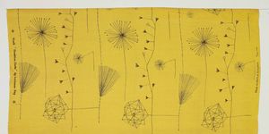 dandelion clocks fabric design by lucienne day
