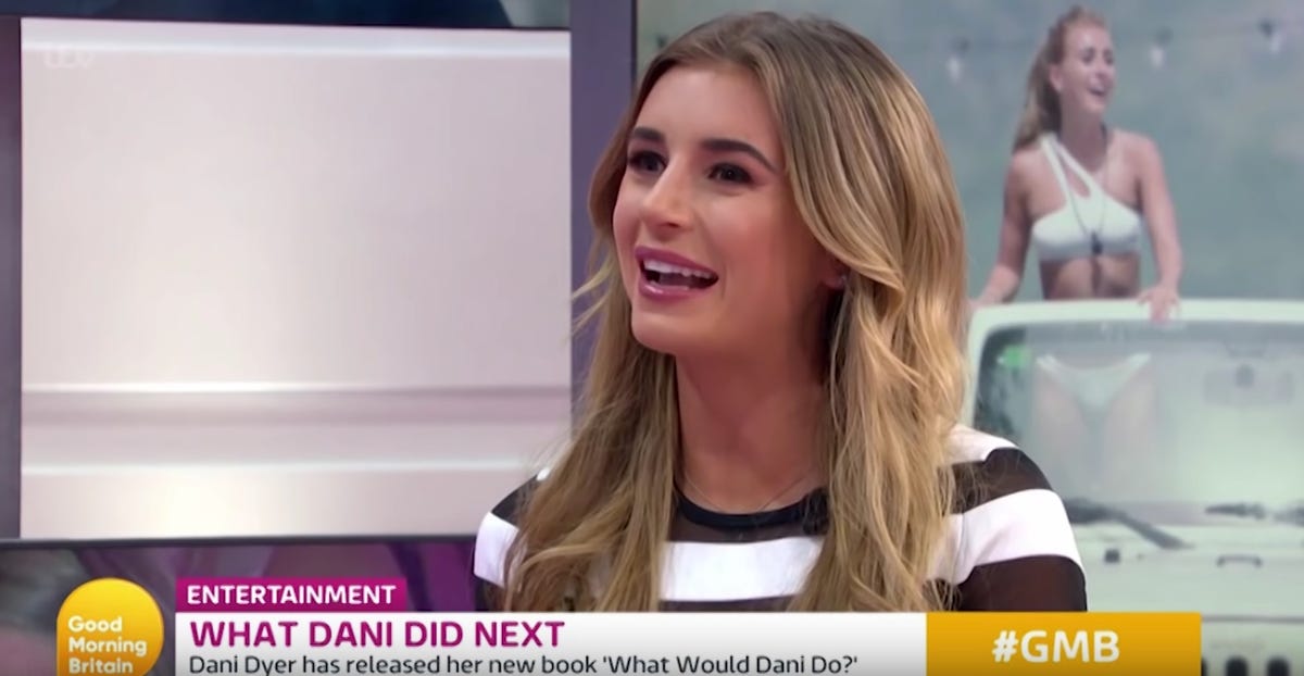 Love Island's Dani Dyer reveals why she refuses to drink tap water