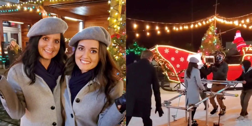 Danica Mckellar Gives A Behind The Scenes Look At Hallmarks Christmas She Wrote