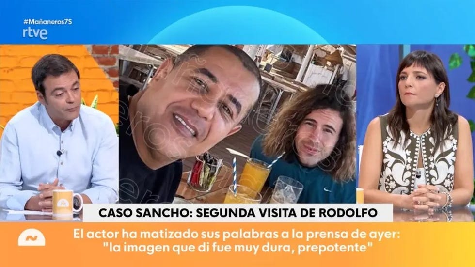 daniel sancho y edwin arrieta selfie