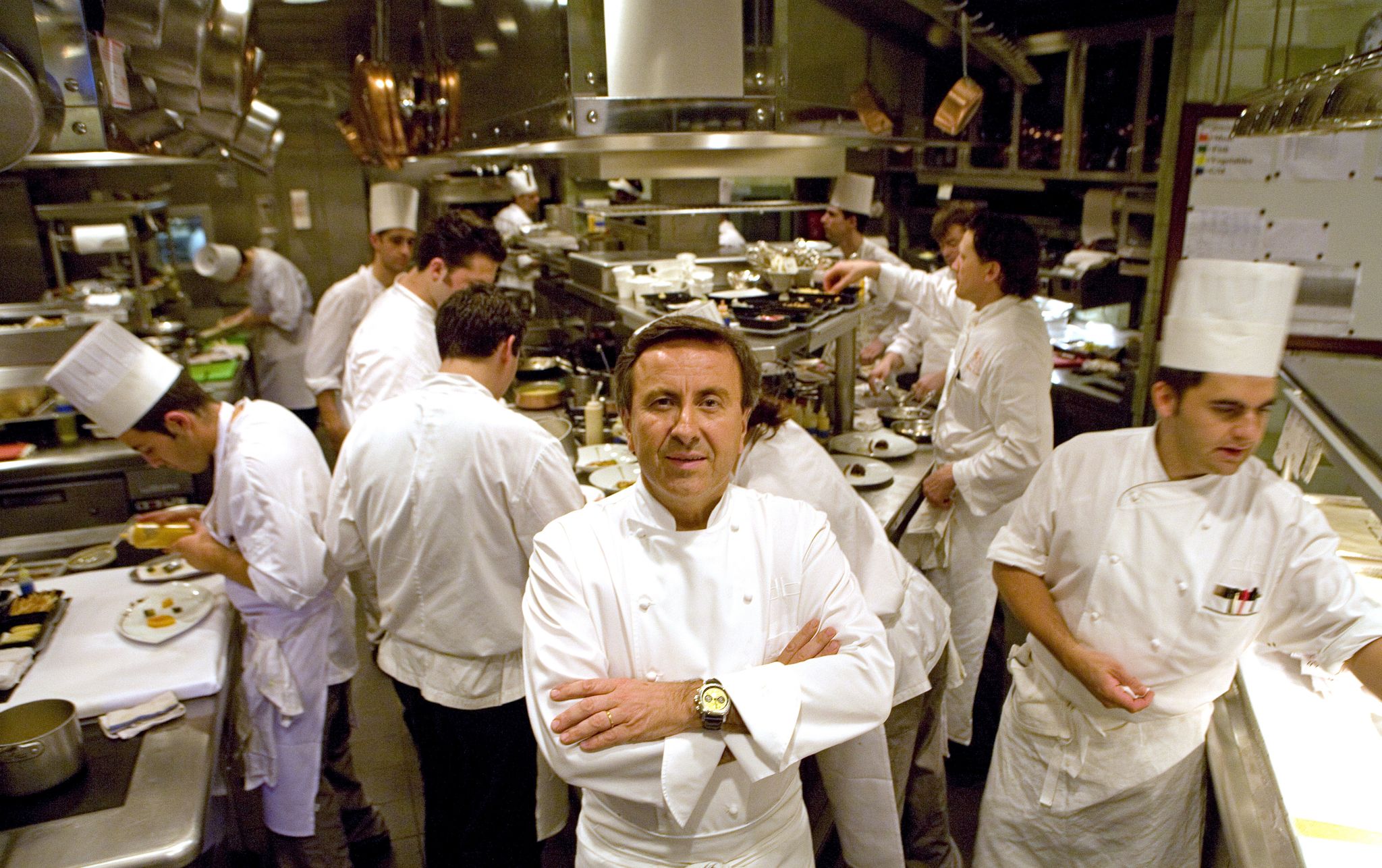 restaurant "daniel" owned by french chef daniel boulud, most admired in town manhattan city of new york united states tres repute restaurant "daniel" cree par le chef francais daniel boulud, manhattan ville de new york etats unis