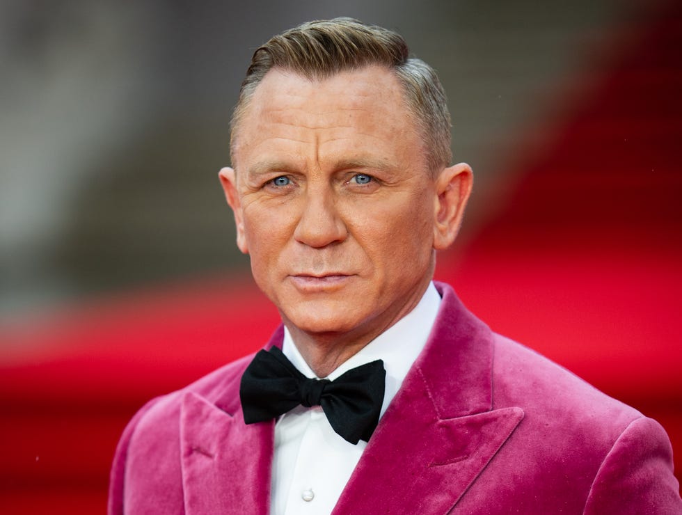 london, england   september 28 daniel craig attends the no time to die world premiere at royal albert hall on september 28, 2021 in london, england photo by samir husseinwireimage