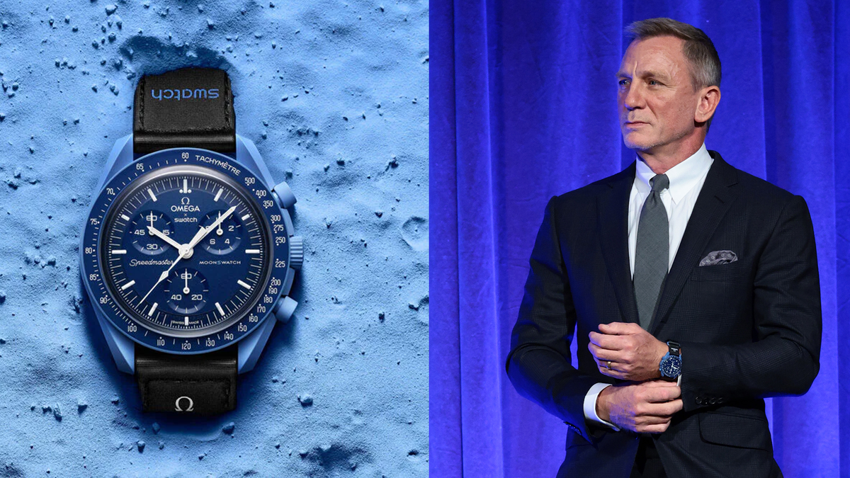 The Secret Message in Daniel Craig's Omega MoonSwatch